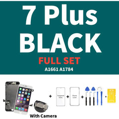 AAA Display for iPhone 5 5S 5SE 6 6S 7 8 Plus LCD Display Full Set Assembly Touch Screen Digitizer Replacement Pantalla+Camera
