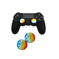 غطاء مقبض عصا التحكم التناظرية المصنوع من السيليكون غير القابل للانزلاق لجهاز PS2 PS3 PS4 PS5 Xbox One Xbox 360 Xbox Series X Switch Pro Controller