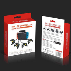 4 Ports Game Converter for GameCube GC Controller USB Adapter for Nintend Switch NGC/Wii u/PC Star Fighting Support Dropshipping