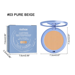 Face Setting Pressed Powder Oil Control Invisible Pores Waterproof Matte Long Lasting Natural Setting Powder Foundations Makeup