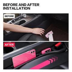 2PCS Universal Car Seat Gap Anti-leak Stopper Strip For Toyota Camry 70 XV70 2018 2019 2020 2021 2022 2023 2024 2025 2026 Hybrid