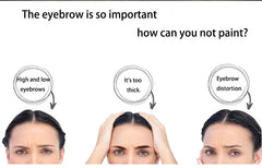 Dark Brown Eyebrow Pencil Microblading Eyebrow Pen Makeup Waterproof 4 Tip Eyebrow Pen Black Liquid Pen Enhancer Cosmetic