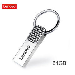 محرك أقراص USB فلاش 3.0 أصلي من لينوفو بسعة 2 تيرابايت وذاكرة تخزين عالية السرعة بسعة 1 تيرابايت و512 جيجابايت للكمبيوتر الشخصي