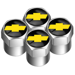Car Tire Valve Caps Dustproof Covers & keychain Auto Styling For Chevrolet Captiva Colorado Cruze Spark Malibu Trax Aveo