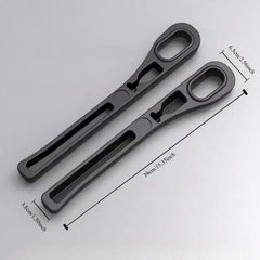 2pc Car Seat Gap Filler Organizer Pu Waterproof Car Seat Gap Plug Strip with 2 Grooves Seat Gap Storage Auto Interior Accessorie