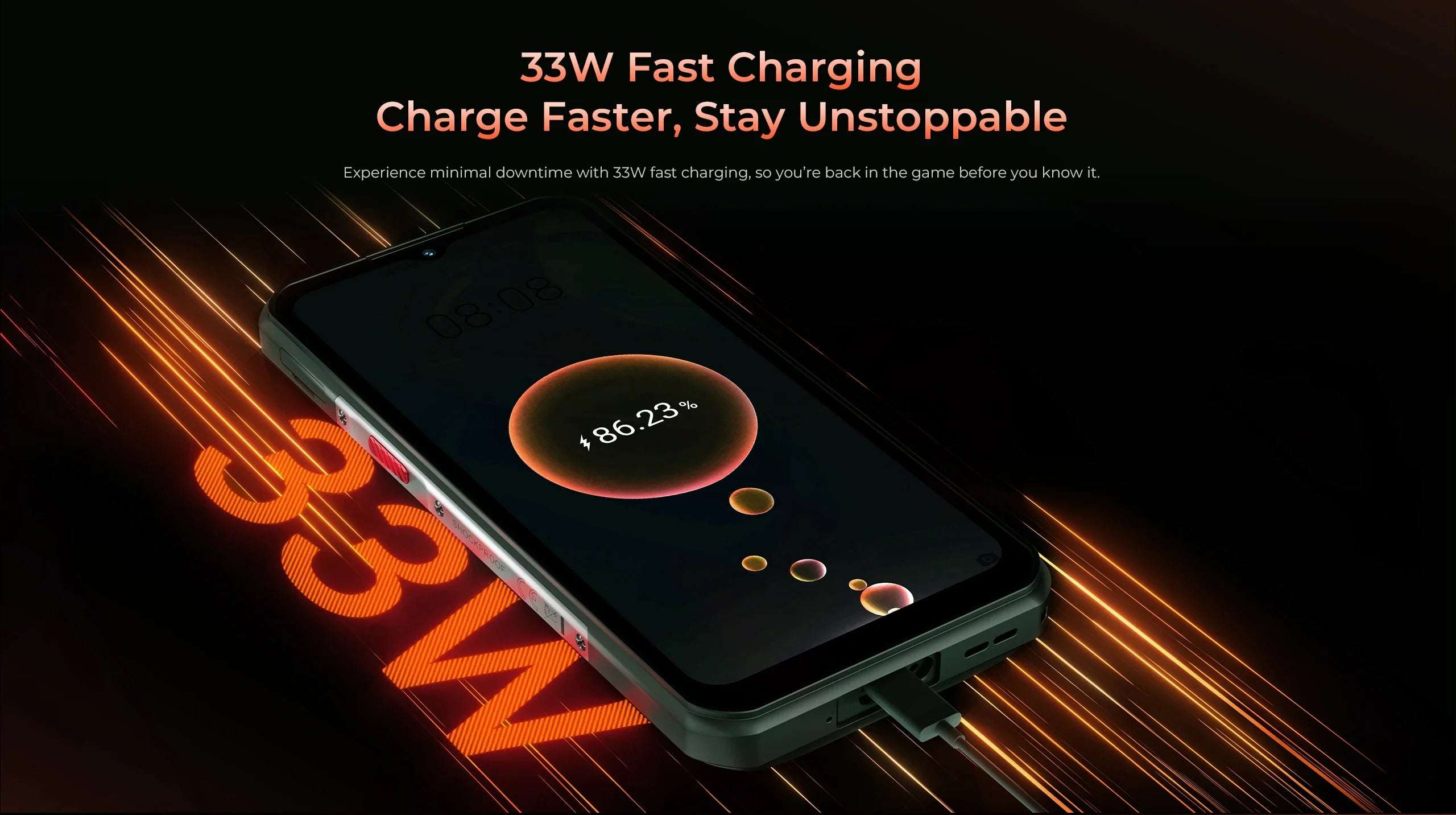Oukitel WP55 Pro 5G Rugged Smartphone Android 15.0 New 6.6" Product Global Version 48GB(16+32) +512GB  108MP Cell Mobile Phone