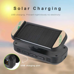 Tire Pressure Monitoring System Temperature Warning New C External Battery Version Sensors Solar TPMS Car Tyre Pressure Monitor