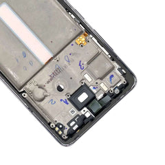 NEW For Samsung A33 A52 A52S A72 A52 5G A54 A73 Front Housing LCD Frame Bezel Plate Replacement Repair Part With Side Button
