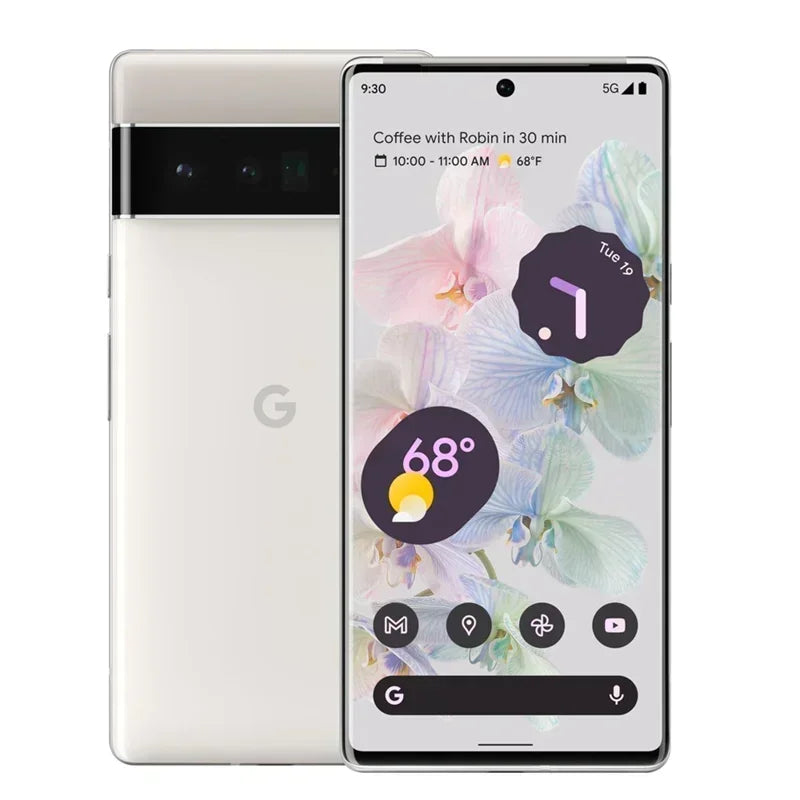Google Pixel 6 Pro 5G Unlocked Mobile Phone 6.7" 12GB RAM 128/256GB ROM Octa Core NFC Google Tensor Original Android CellPhone