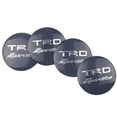 56mm Car Aluminum Logo Wheel Center Hub Cap Badge Sticker Accessories For Toyota Prado Aqua Hilux Prius Rav4 Camry TRD Venza GR