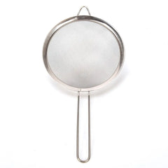 Flour Strainer Mesh With Handle Diameter7/8/10/12/14/16/18/20/22cm Stainless Steel Colander Tea Sifter Kitchen Sieve Filter Tool