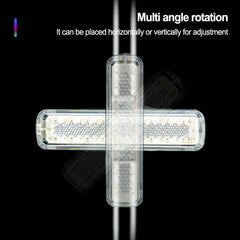 RGB Bicycle Lights Bike Tail Light 600/750 mah Memory Mode Rainbow LED Warning USB Waterproof Helmet Scooter Rear Taillight