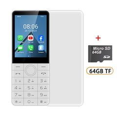 DOOV R77 4G Smart Android Touch Screen Keypad Mobile Phone Without Camera 3GB+64GB 2100mAh 2.8“ Smartphone Multiple Keyboards