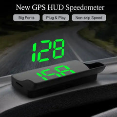 Car Head-up Display HUD Windshield KMH Digital Electronic Speedometer GPS System Projector Interior Trim Accesorios