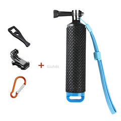 مقبض يد عائم مائي مع قضيب طفو لكاميرا Gopro Hero 12 11 10 9 8 7 6 5 4 3 Xiaomi Yi 4K SJ4000 Action Camera