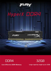 HyperX DDR4 Ram 8GB 16GB 32GB 3600MHz 3200MHz 2666MHz 2400MHz 2133MHz DRAM DIMM Memory 288pin White Ram 8GB 16GB 32GB 3600MHz