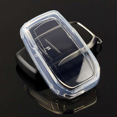 Transparent TPU Key Case Cover Shell For Toyota Corolla SE 2023 Camry 50 55 TLC200 Yaris Land Cruiser Prado150 RAV4 Venza SIENNA