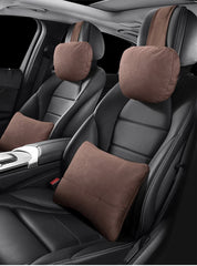 Car Neck Pillow Car Seat Headrest Pillow Auto Memory Cotton Protector Cushion For Universal Car Head Support for Gaming Chair