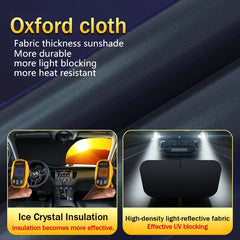 Car Sunshade UV reflection Windshield Umbrella Front Sun Shade Parasol Foldable Summer Protection Car Seat Heat Insulation