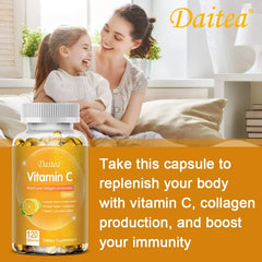 Vitamin C 2000 Mg, High Absorption Vitamin C, Maximized, for The Immune System and Antioxidants, Collagen Booster
