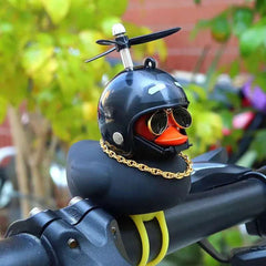 Broken Wind Duck Car Car Car Decoration Electric Battery Car Decoration Bicycle Little Yellow Duck Car Small Cute Decoration