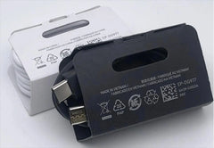 كابل بيانات USB C فائق السرعة PD 45 واط من قطعتين لهاتف Samsung Galaxy S20 S21 S22 S23 Ultra Note 10 5G 20 A53 A54