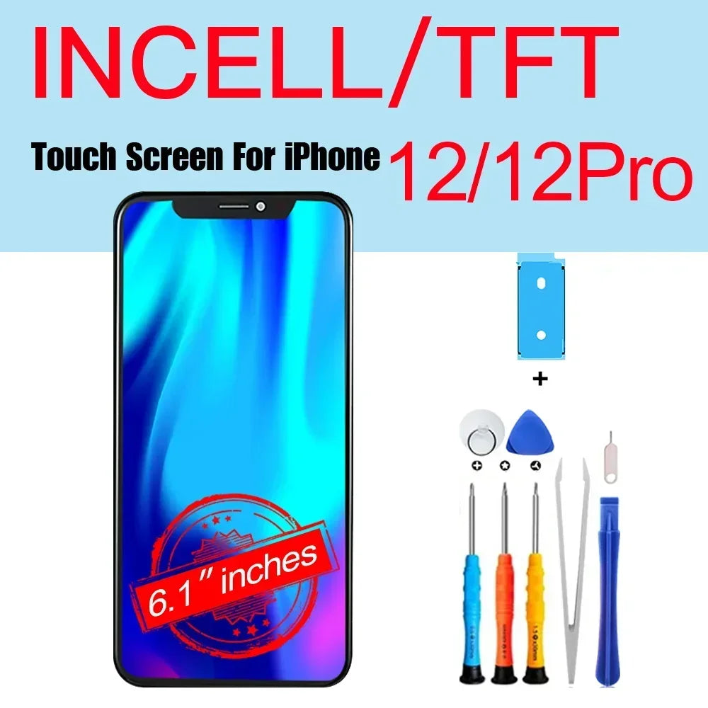 شاشة PINZHENG عالية الجودة INCELL LCD OLED OEM AMOLED لهاتف iPhone XS MAX X XR 11 12 13 MINI PRO PROMAX بديلة للشاشة