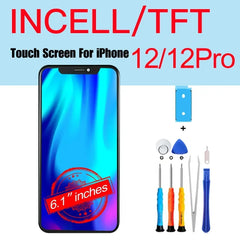 شاشة PINZHENG عالية الجودة INCELL LCD OLED OEM AMOLED لهاتف iPhone XS MAX X XR 11 12 13 MINI PRO PROMAX بديلة للشاشة