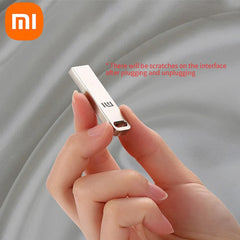 محرك أقراص فلاش معدني XIAOMI بسعة 2 تيرابايت USB 3.2 فائق السرعة لنقل البيانات، محرك أقراص USB صغير من النوع C، محرك أقراص USB مقاوم للماء