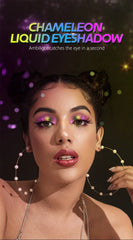 Chrome Shifting Pigments Chameleon Liquid Eyeshadow Shiny Long Lasting Multichrome High Eyeshadow Liquid Eye Makeup Art Cosmetic
