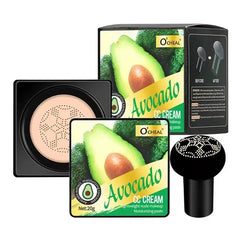 كريم أساس OCHEAL Mushroom Head BB كريم أساس للوجه، وسادة إخفاء عيوب المكياج للوجه، كريم أساس، وسادة مكياج مضغوطة