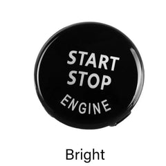Car Engine START Button Replace Cover STOP Switch Accessories Key Decor For BMW X1 X5 E70 X6 E71 Z4 E89 3 5 Series E90 E91 E60
