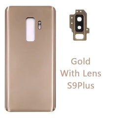 New for Samsung Galaxy S9 g960 g960f S9 Plus g965f battery back cover 3D glass panel rear door housing case camera lens replace