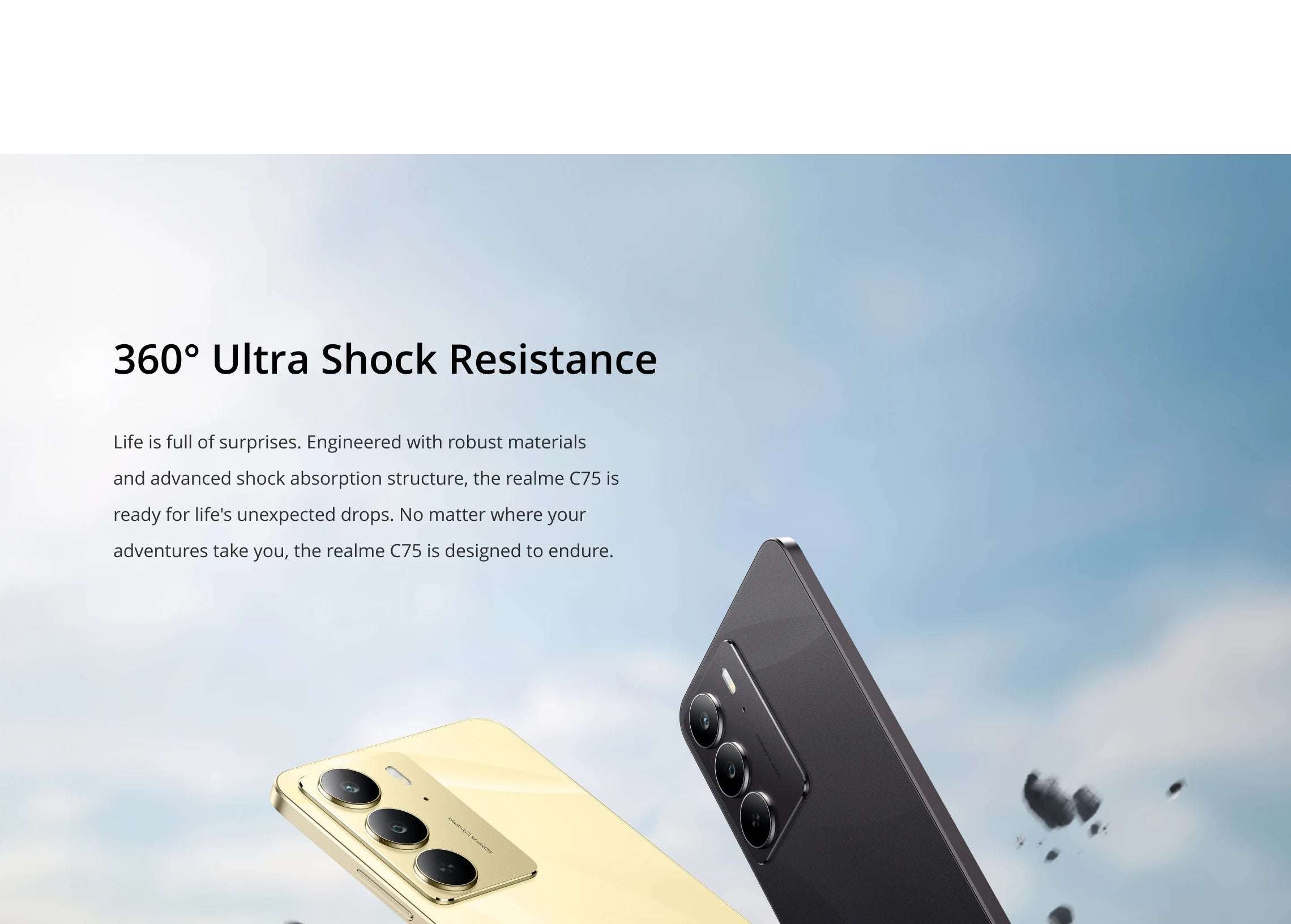[World Premiere] realme C75 MediaTek Helio G92 Max Processor 6.72'' 90Hz Display IP69 5828mAh Battery 45W Charge 50MP AI Camera