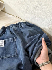 Boys Girls Toddlers Loose Pants Fashion Summer Baby Boys and Girls Baby Foreign Denim Pants New Arrival 2025