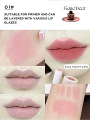 قلم تحديد الشفاه Nude Lip Liner Gege Bear Matte Velvet Lip Liner يدوم طويلاً ومقاوم للماء وقلم رسم خط الشفاه