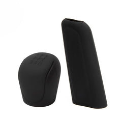 Silicone Gear Shift Knob Cover Handbrake Non Slip Grip Handle Case Automobiles Gear Shift Collars Car Interior Accessories