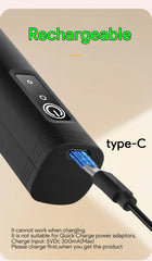 UPGRADED Electric Coffee Frother/MILK Whisk+Egg Beater MINI Food Blender USB Rechargeable Handheld Three Speeds Espresso Tools