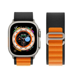 Alpine Strap for Apple Watch Bands 44mm 40mm 49mm 45mm 41mm 38mm 42mm Nylon Bracelet Iwatch Ultra 2 Series 9 3 4 5 6 7 8 SE Belt