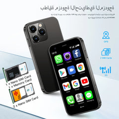 هاتف ذكي صغير SERVO 15SE يعمل بنظام Android 3G WCDMA ونقطة اتصال WiFi ومتجر Play وشاشة 3.0 بوصة وهواتف ذكية صغيرة الحجم وشريحة SIM في وضع الاستعداد