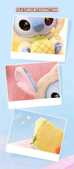 15CM New Stitch Eat Something Before Sleep Series Blind Box Plush Dolls Pendant Cute Doll Ornament Mystery Box Surprise Toy Gift