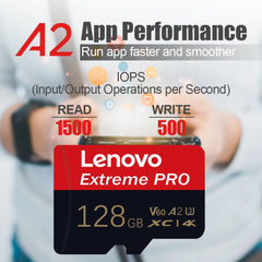 100% Original Lenovo 2TB Micro TF SD Card Class 10 TF Card 32GB 64GB 128GB 512GB SD Card for GoPro Hero 12 Memory Card