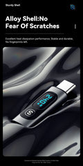 Essager USB 2.0 OTG Adapter 240W Fast Charging USB C To Type C Display Adapter OTG Connector For Samsung Xiaomi Huawei Lenovo