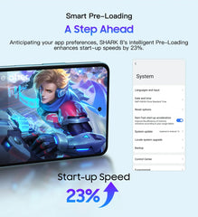 Blackview SHARK 8 Machine Android 13 8GB 128GB/256GB G99 6.78'' 120Hz 2.4K Display 64MP Camera