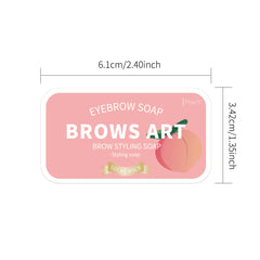 Eyebrow Styling Gel Molding Wax Waterproof Transparent Refreshing Durable Natural Colorless Holiday Gifts