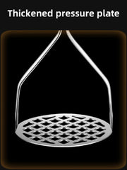 Kitchen Gadget Creative Mud Press Masher Puree Juice Maker Stainless Steel Potatoes Crusher Pusher Fruit Tools Cocina Cozinha