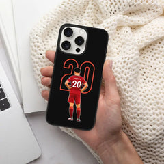 Diogo Jota Soccer Football Phone Case For iPhone 15 Pro TPU Shockproof Phone Cover
