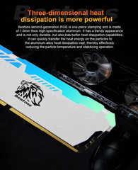 مجموعة ذاكرة الوصول العشوائي Bestoss Memoria RAM RGB DDR4 8GB 16GB 32GB (2x16GB) 3200 3600MHz 288pin 1.2V DIMM RAM لأجهزة الكمبيوتر المكتبية