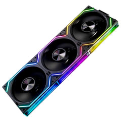 مروحة Jungle Leopard Interstellar V2RS 120 مم ARGB Modular Wireless Splicing Infinite Mirror Ventilador