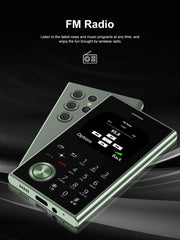 New SERVO V8 Card Cellphone 2G GSM FM Radio Magic Voice MP3 Player Dual SIM Fashion Functional Small Mobile Phone Headphone Jack